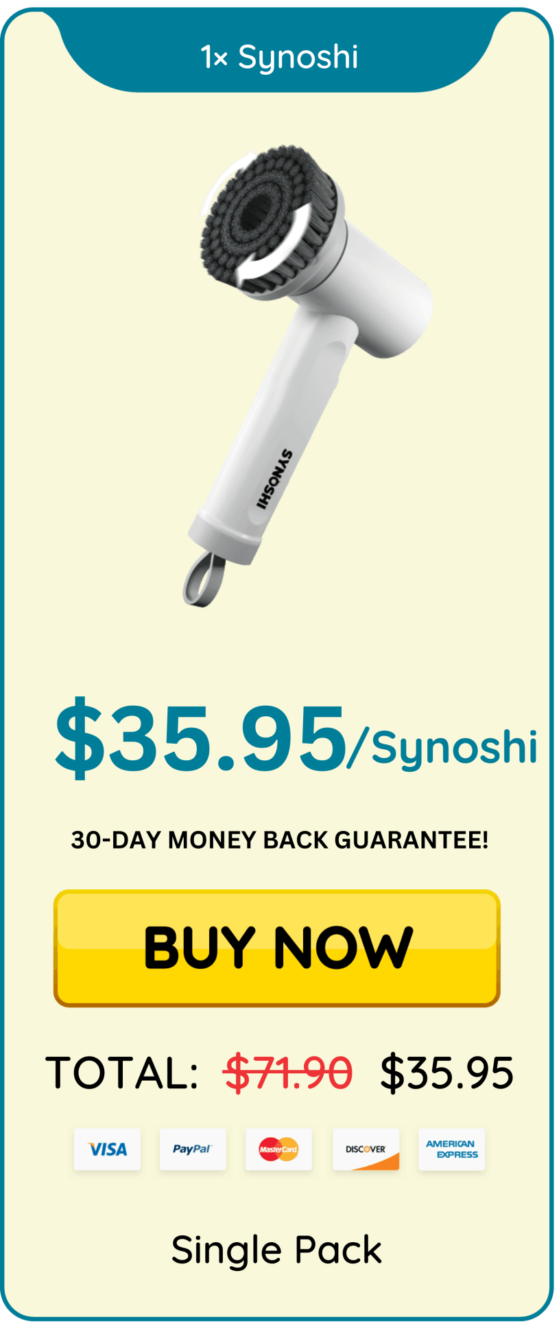  Synoshi pack of 1
